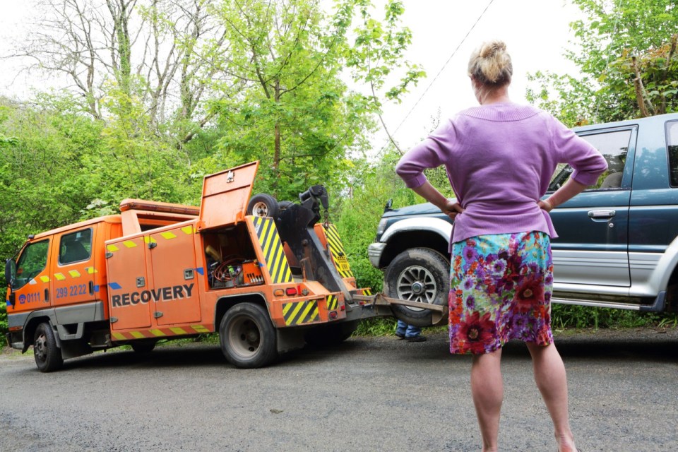 A woman has revealed that she had an "abandoned" car towed - but it turns out that she's cost her neighbour a FORTUNE