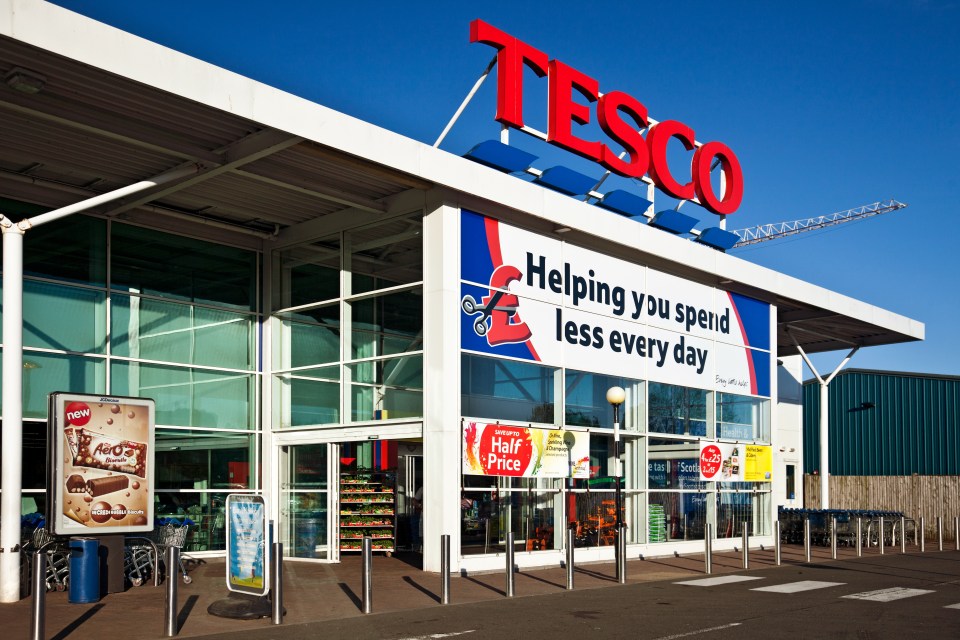 Tesco is already stocking Christmas chocolate tubs