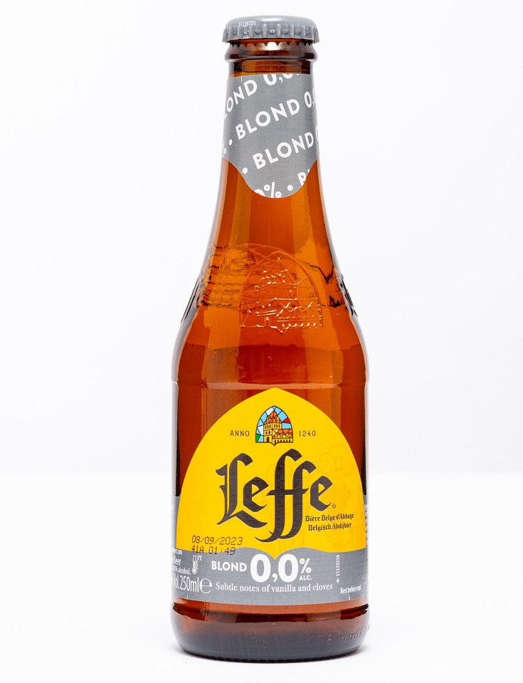 The zero per cent Leffe Blonde has some nice Belgian beer notes but you do miss the alcohol and richness quite a lot here