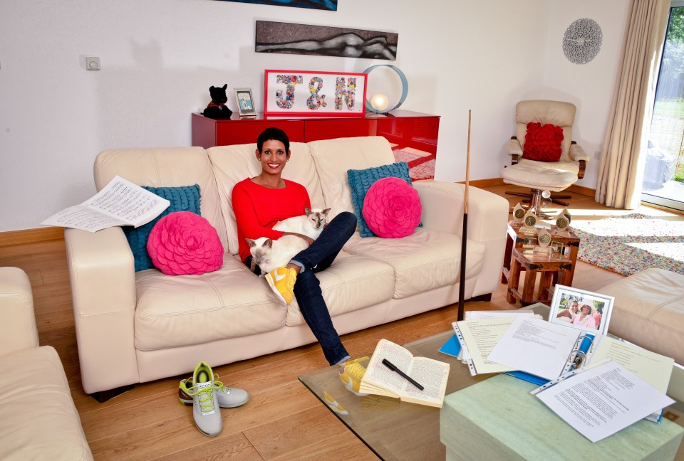 Naga Munchetty and husband James have made plans to renovate and extend their £1.8million home