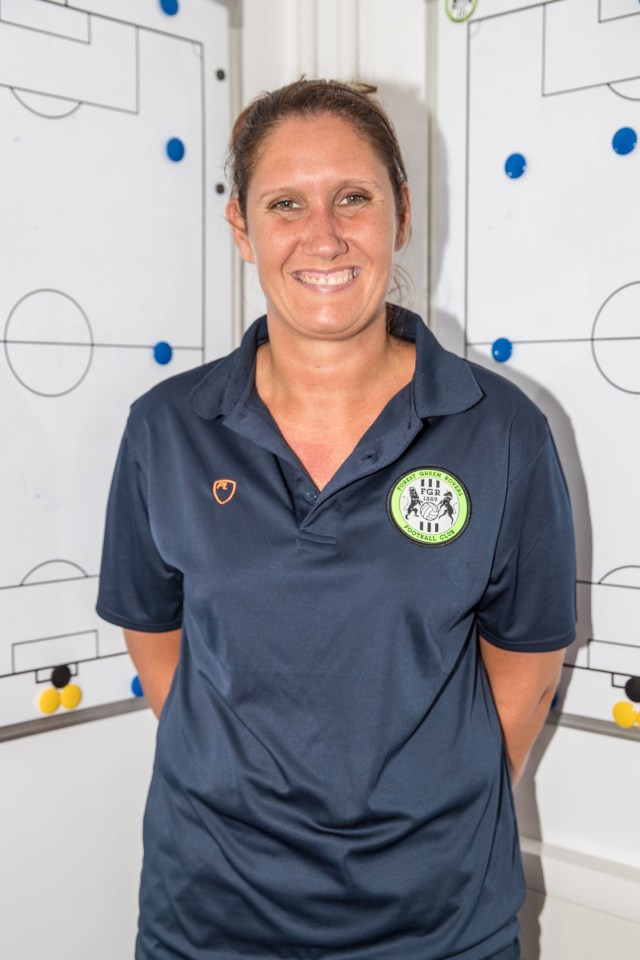 Hannah Dingley has been appointed interim manager by Forest Green Rovers