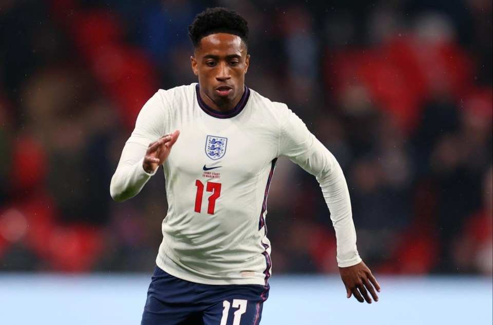 Kyle Walker-Peters during the international friendly match between England and Cote D’Ivoire in March 2022