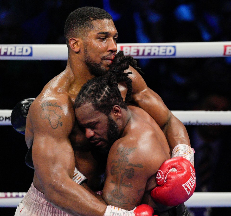 Jermaine Franklin is backing Anthony Joshua to beat Dillian Whyte