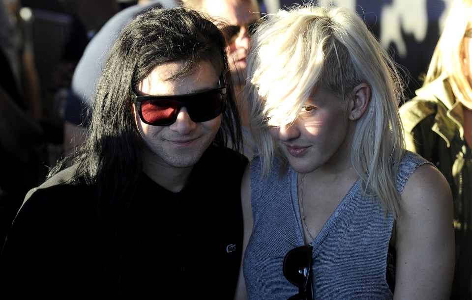 Ellie’s high-profile exes include US music producer Skrillex