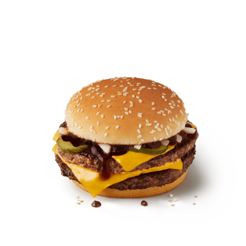 Fans will also be able to double up on the BBQ Quarter Pounder