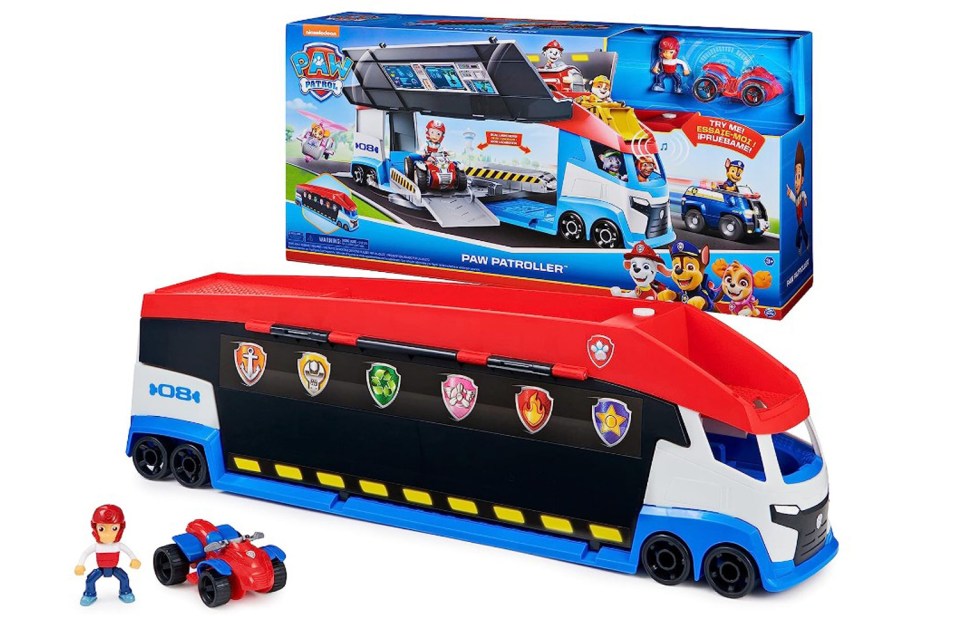 Paw Patrol fans will love this transforming bus currently £33.98 down from £69.99