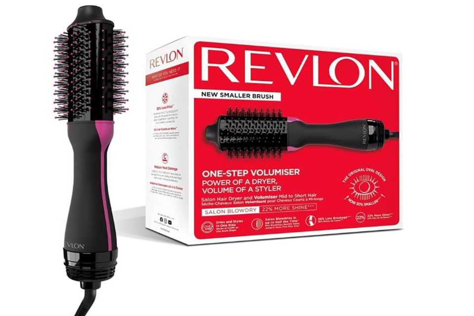 This Revlon blow dry brush is down from £69.99 to just £34.69 in the sale