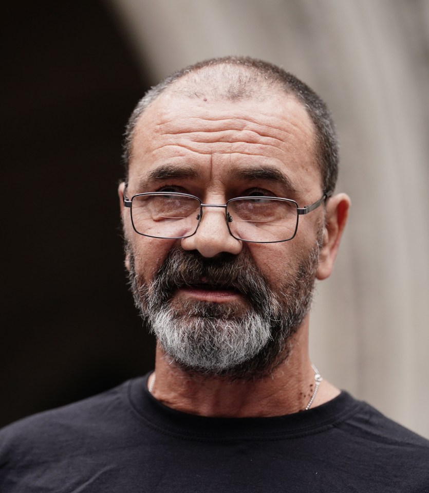 Andrew Malkinson, who served 17 years in prison for a rape he did not commit, reads a statement outside the Royal Courts of Justice in London, after being cleared by the Court of Appeal