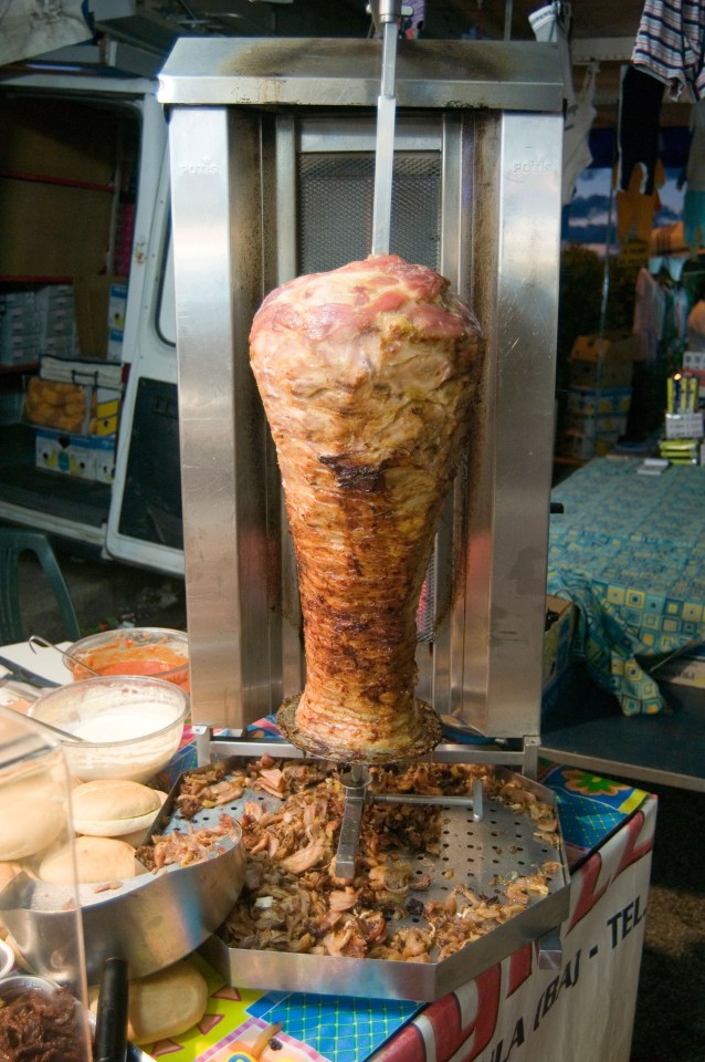 Be careful to reheat your doner meat to a high temperature to kill off any bacteria