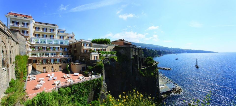 The Hotel Corallo Sorrento offers amazing panoramic views of the Gulf of Naples