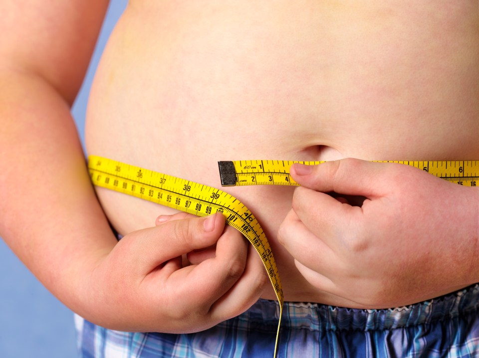 Ten per cent of reception-class kids are obese and another 12 per cent are overweight, mak­ing up almost a quarter of Britain’s four and five-year-olds