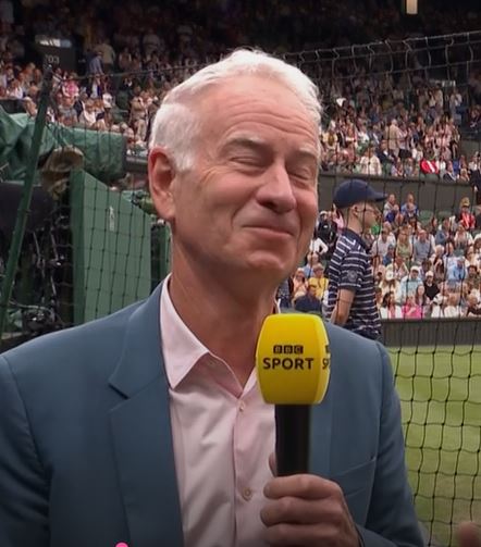 John McEnroe was confused by Paula Badosa straddles Stefanos Tsitsipas swimming pool workout