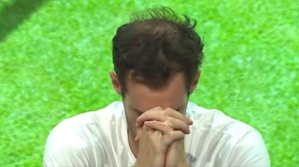 The two-time Wimbledon champion was told of the botched call in his press conference