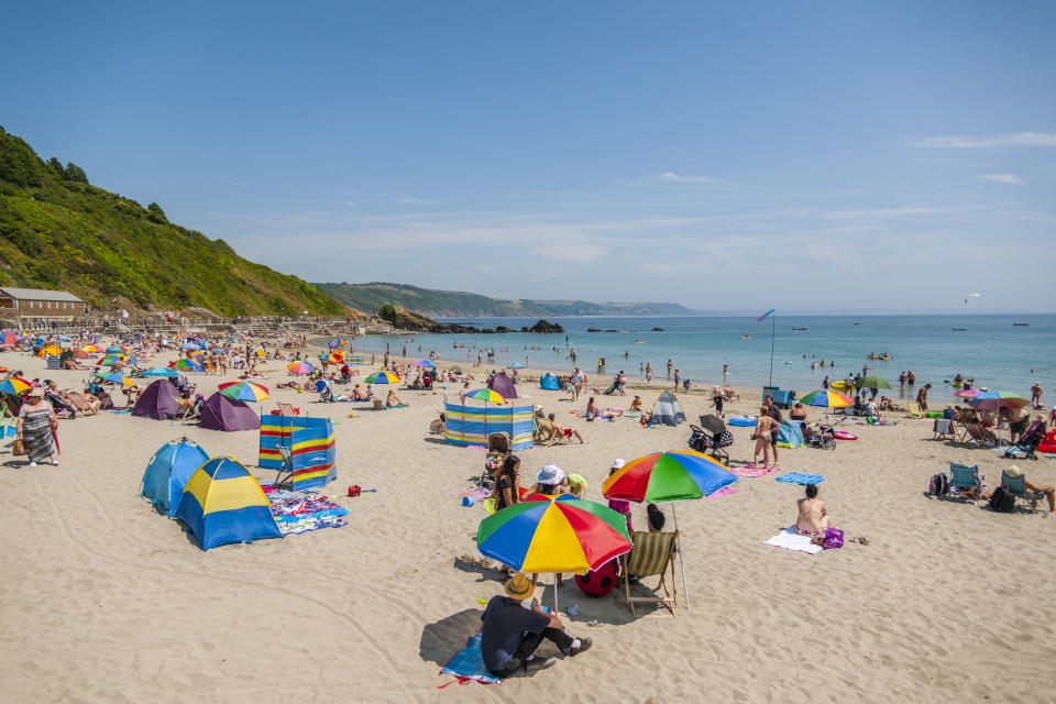 Beaches along England's southwest coastline will be impacted by sewage pollution