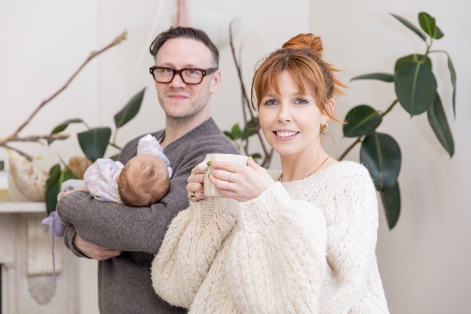 Stacey and Kevin welcomed their daughter Minnie in November last year