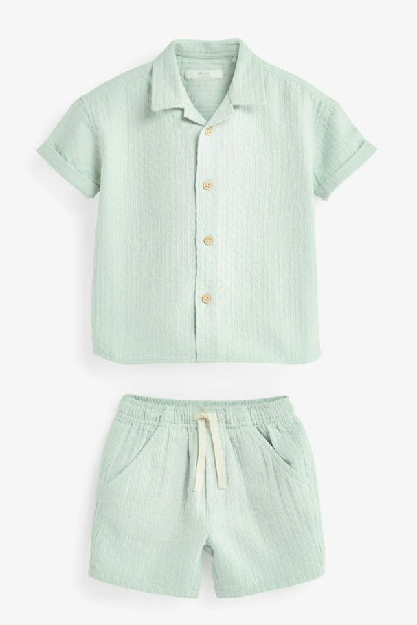 This Next shirt and shorts set is £22 at Next