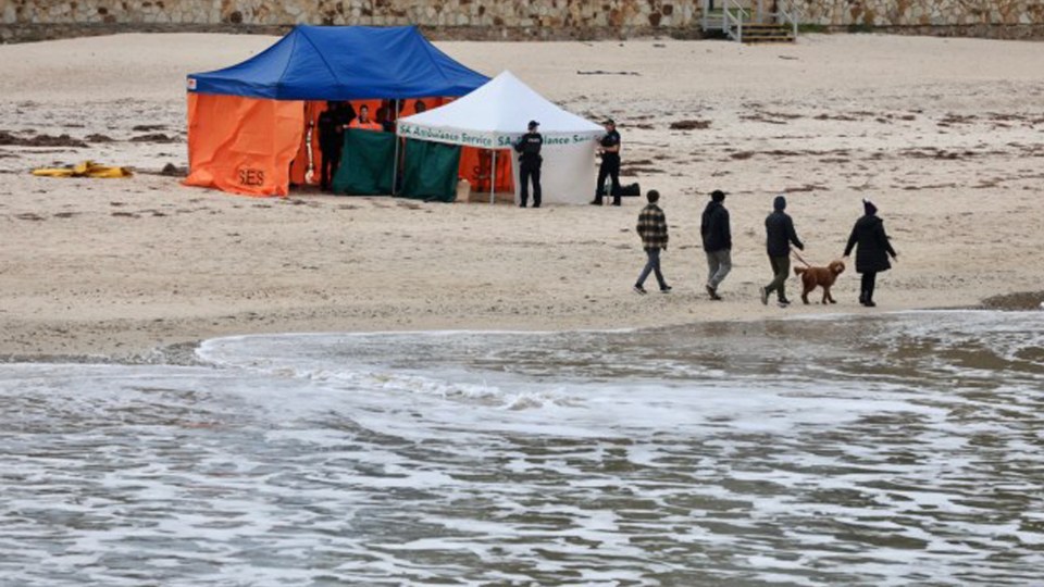 The 61-year-old man was found dead on the beach by a dog walker