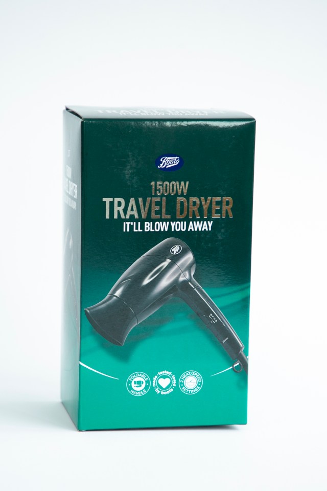 Boots Essentials Travel Dryer £9.99 Testing the best and worst Travel Hairdryers so you don't have to. HAYLEY RICHARDSON/ Features