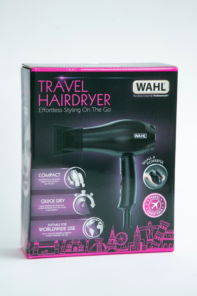 WAHL Travel Hairdryer £16.99 Testing the best and worst Travel Hairdryers so you don't have to. HAYLEY RICHARDSON/ Features