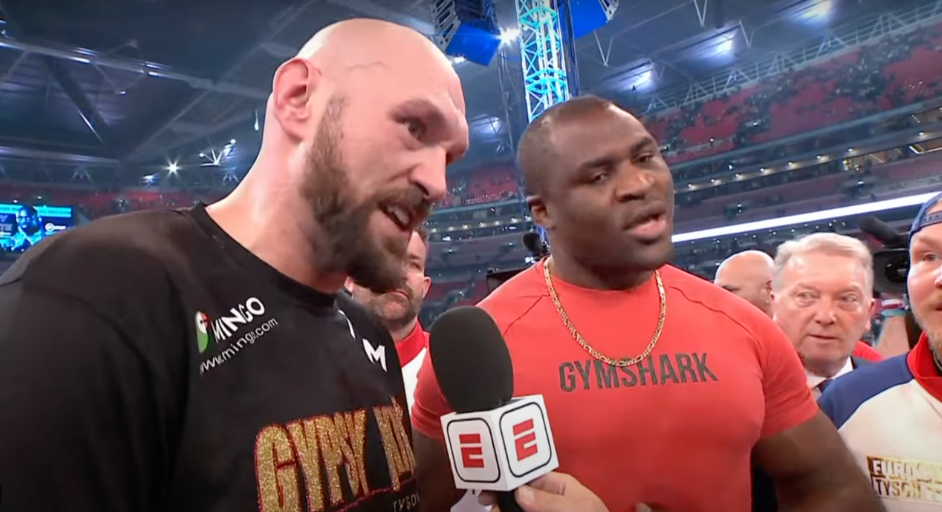 Francis Ngannou finalised a big-money showdown with Tyson Fury this week