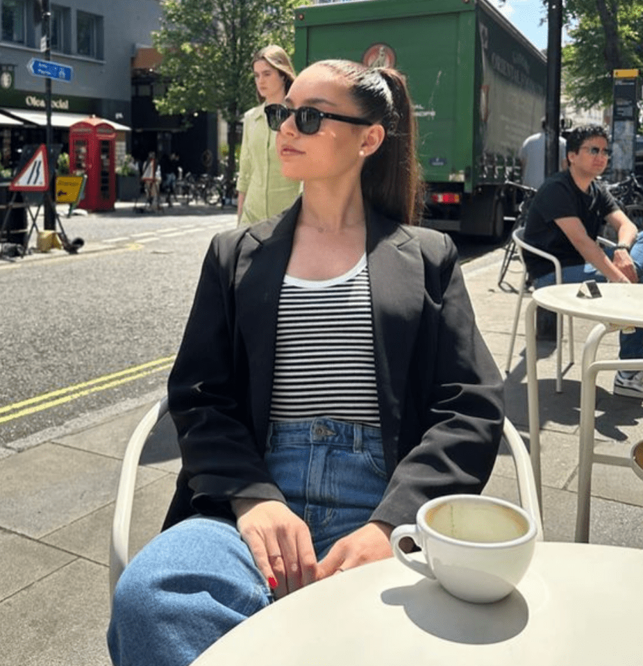 Grabbing a coffee in Soho is one of her favourite things to do