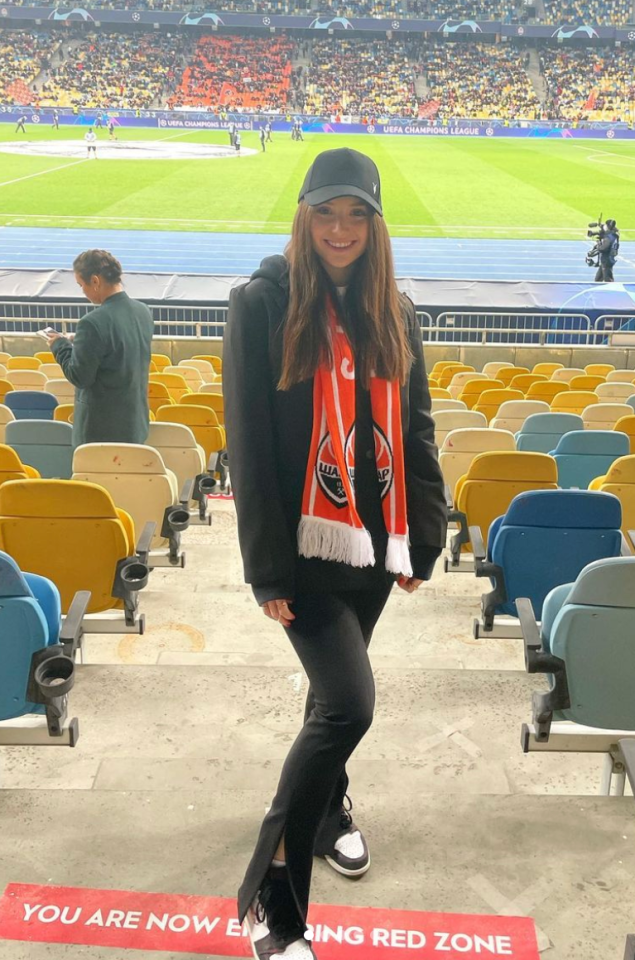 Supportive Dana joined Solomon in Ukraine when he played for Shakhtar Donetsk