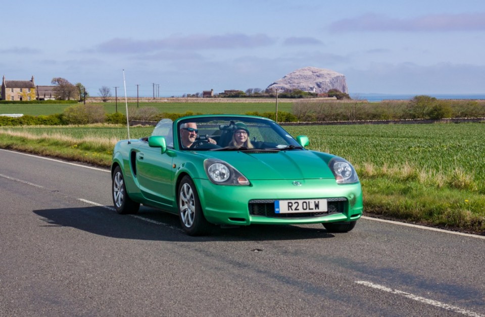 With 0-60mph covered in 7.7 seconds, the MR2 should be quick enough for most