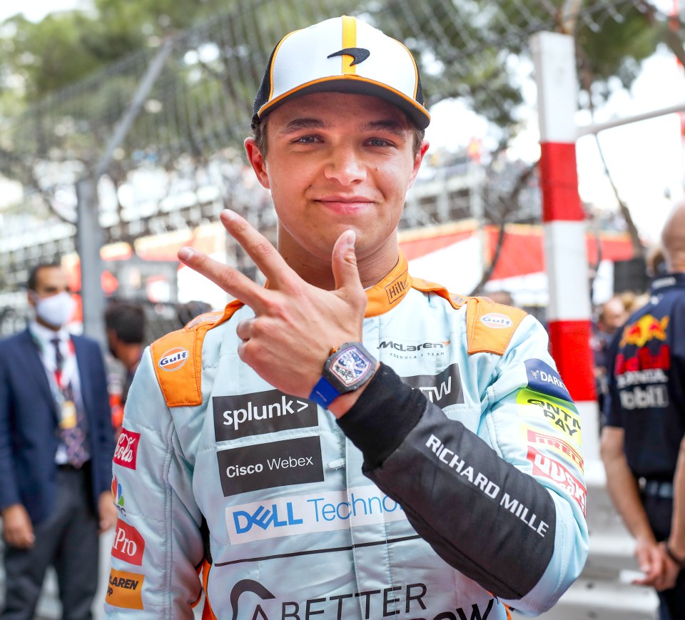 Photo Must Be Credited ¿Alpha Press 072642HZ 23/05/2021 Lando Norris at the Formula 1 F1 Grand Prix of Monaco 2021 in Monte Carlo, Monaco.