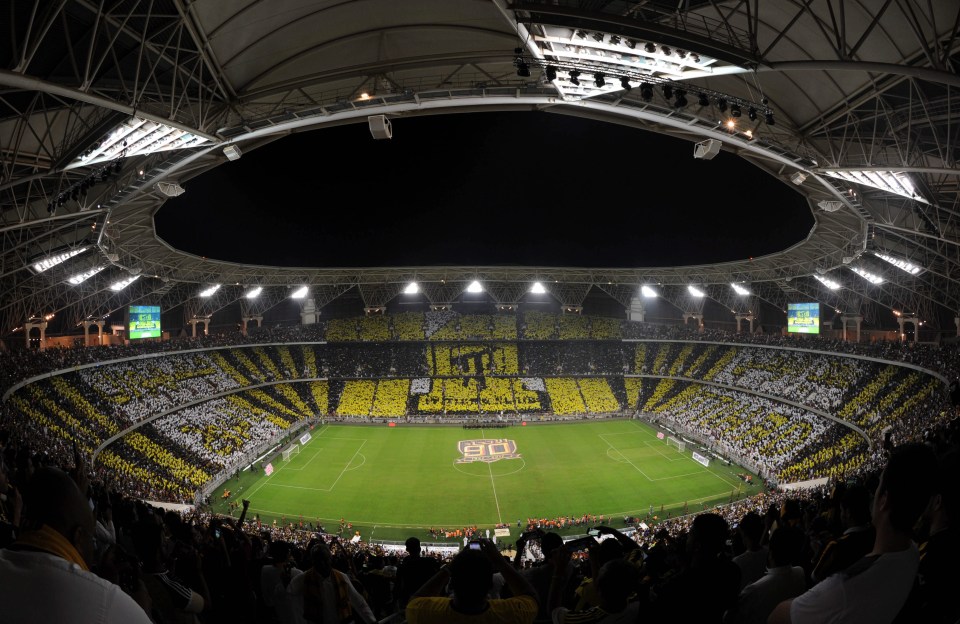 The King Abdullah Sports City stadium is the biggest and best in Saudi Arabia