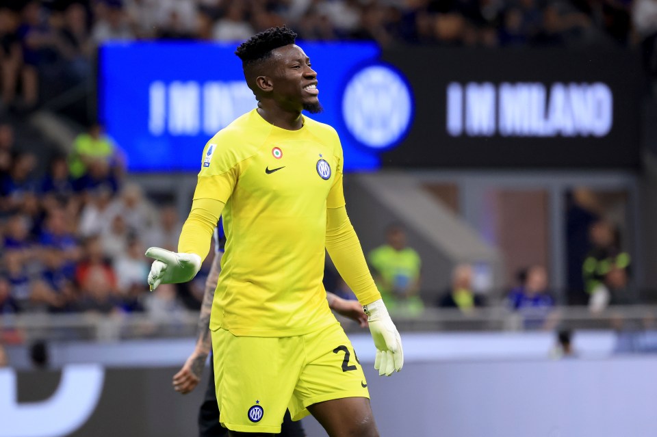 Andre Onana is closing in a move to Man Utd