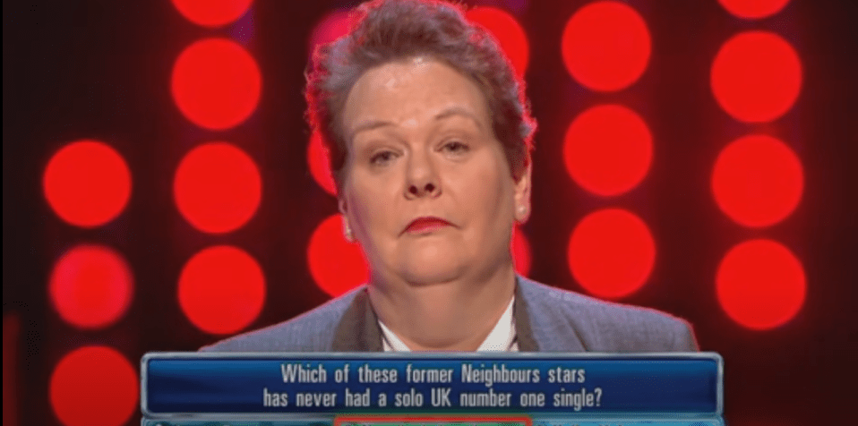 A contestant on The Chase took a brutal swipe at Anne Hegerty's weight in a shocking clip