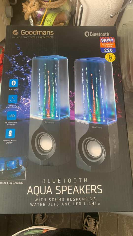 Although the speakers are marked at £20 people have spotted they're a total bargain when scanned at the till