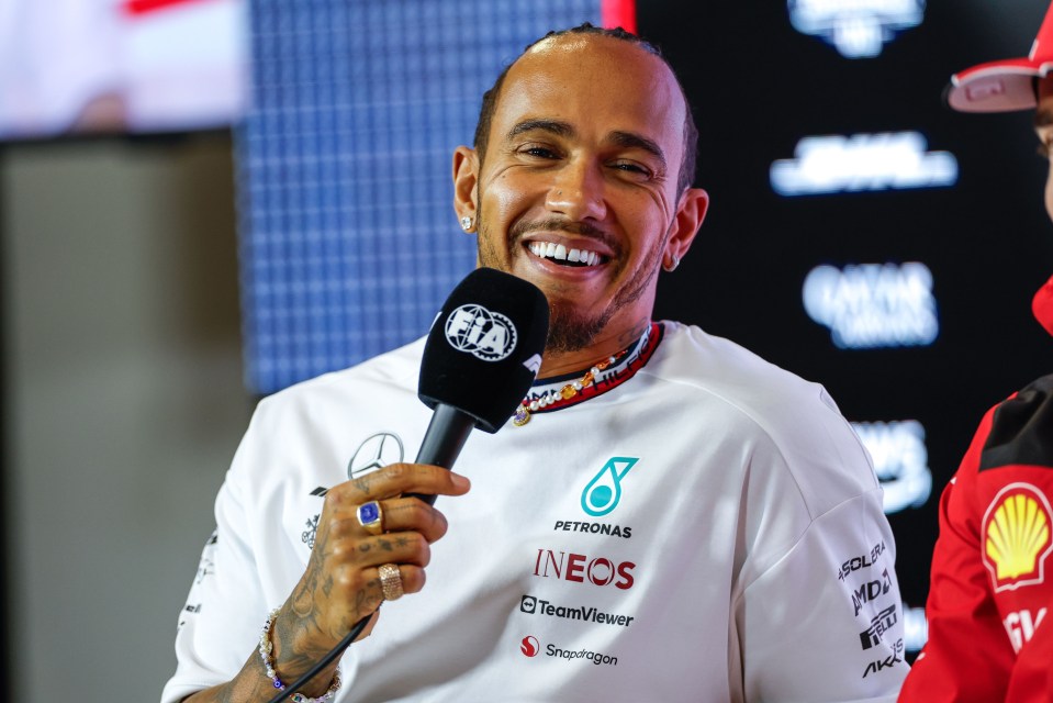 Rumours are flying about a possible romance between the singer and racing legend Lewis Hamilton