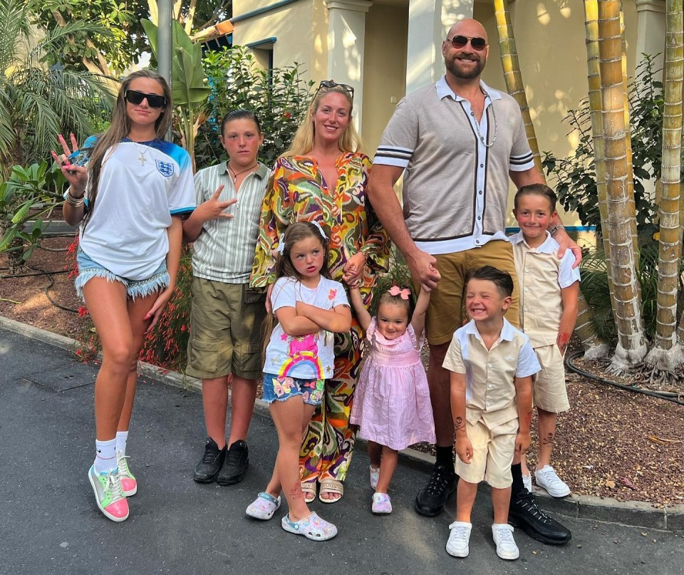 Tyson and Paris have six children together and are expecting a seventh