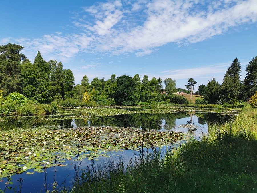 The landscape is Grade II listed