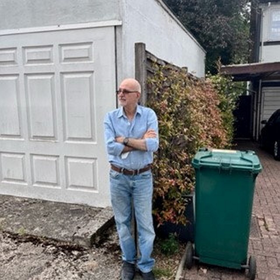 Simon Saul has complained to council chiefs about a neighbouring garage