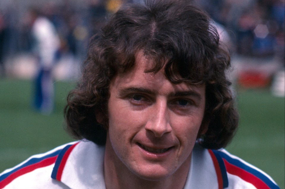 Trevor Francis on the pitch on May 13, 1978.