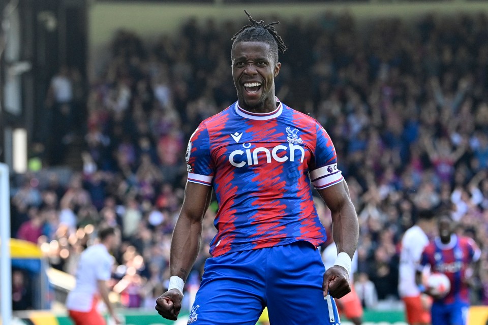 Wilfried Zaha is currently a free agent