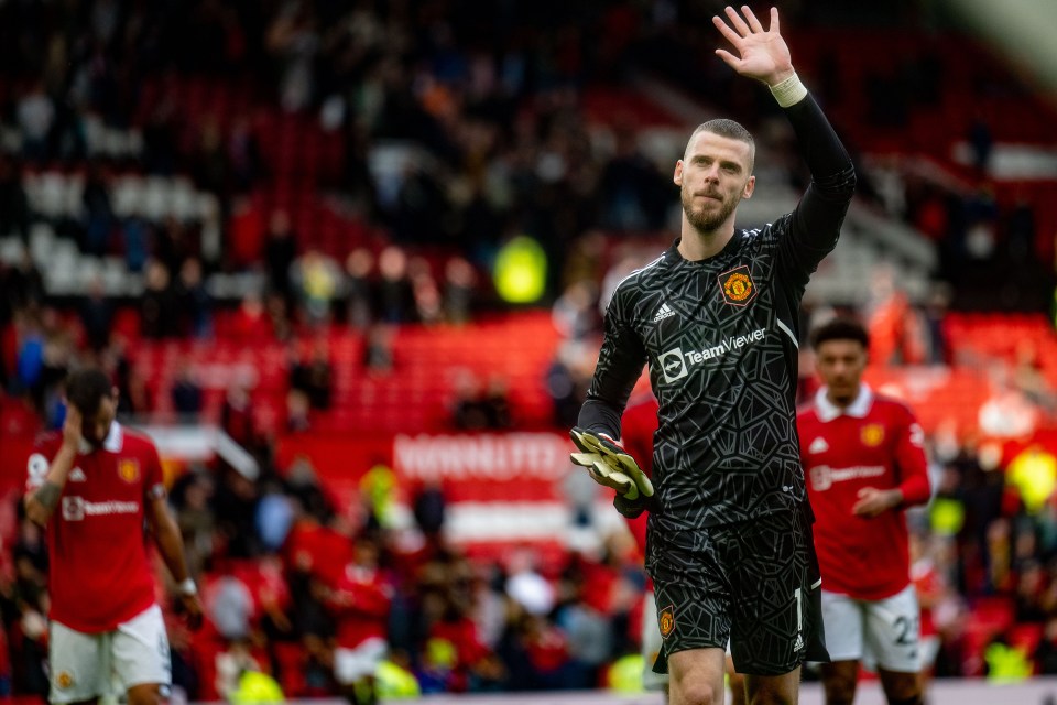 David de Gea leaves Manchester United after 12 years