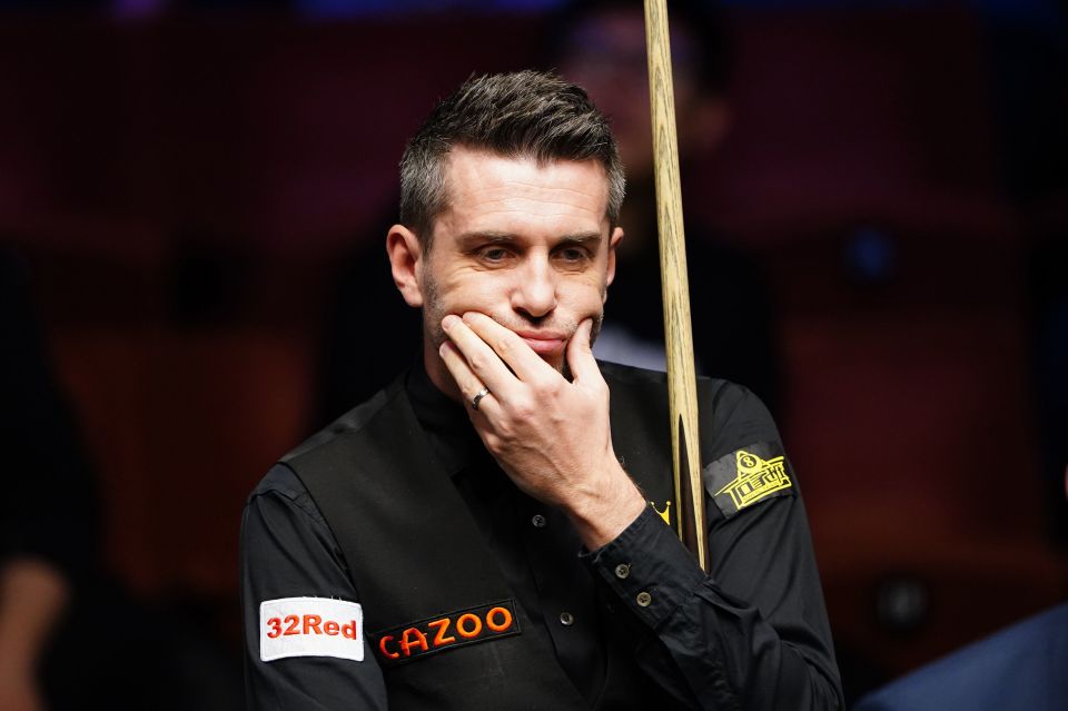 Selby - dubbed the 'Jester from Leicester' - is a four-times World Snooker Champion