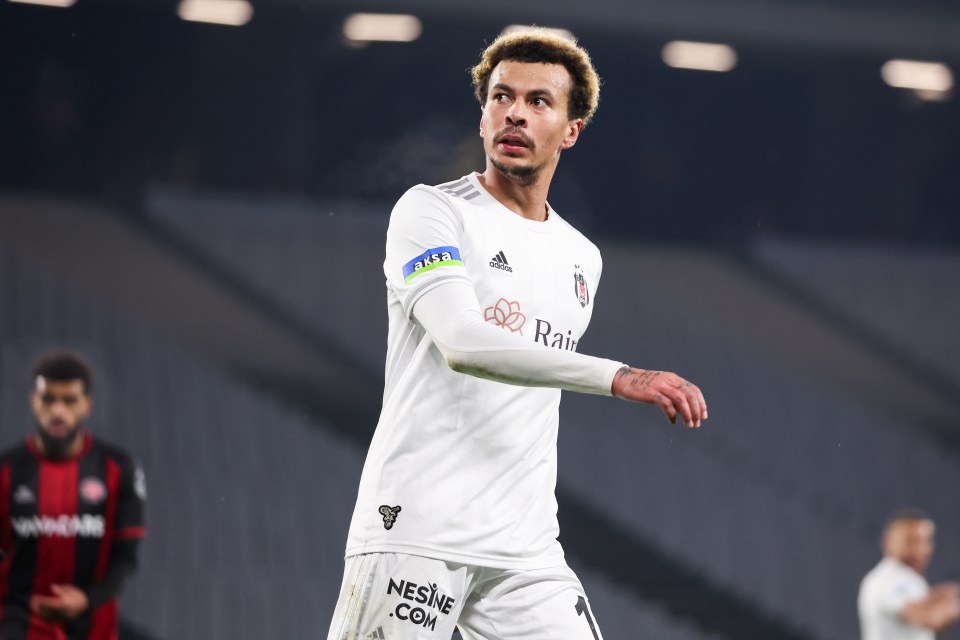 Dele spent the 2022-23 season on loan at Besiktas