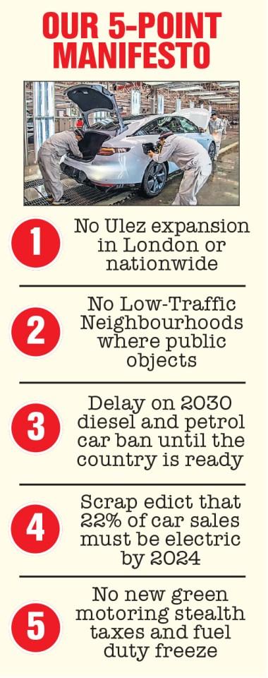 The Sun’s five-point manifesto