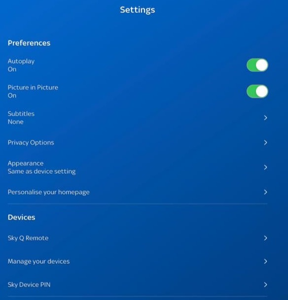 New feature is hidden in the Settings