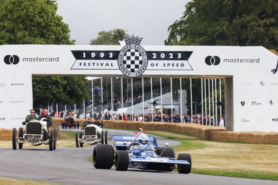 Motoring superfans flock to the festival near Chichester