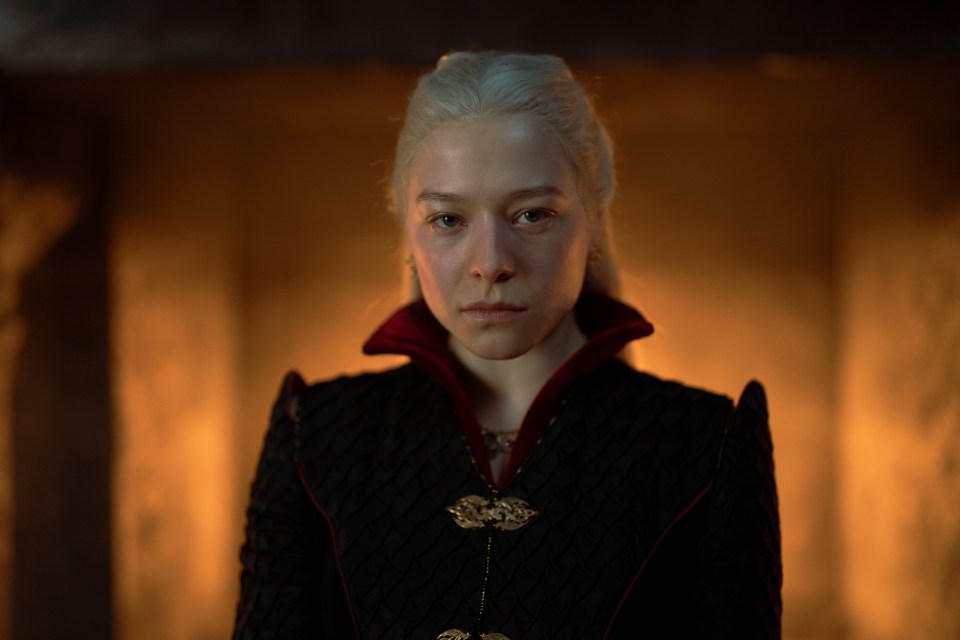 Emma D’Arcy as Princess Rhaenyra Targaryen in House of the Dragon