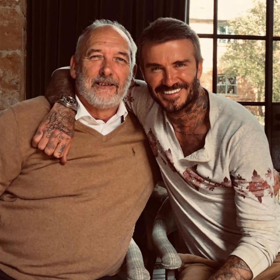 Becks also revealed how the tough love he received from dad Ted shaped him