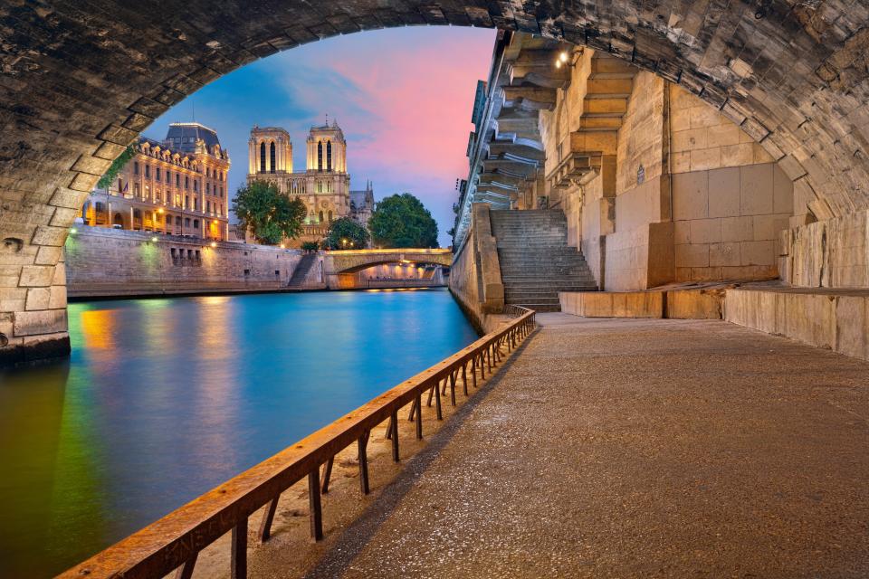 Holidaymakers have also compared Canterbury Cathedral to Notre-Dame in Paris (pictured)