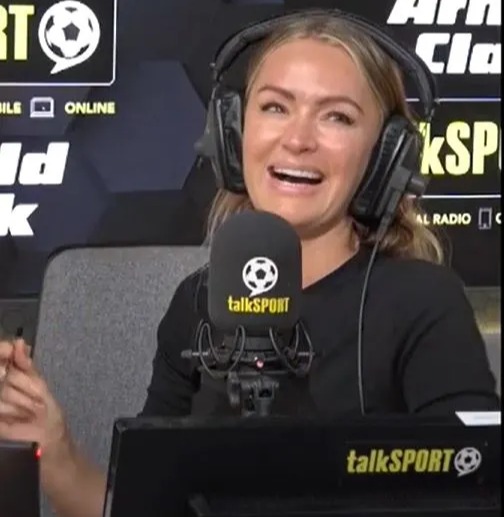 Woods has left talkSPORT's breakfast show after announcing her exit last month