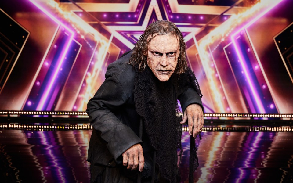 BGT’s The Witch actor has broken his silence after being unmasked