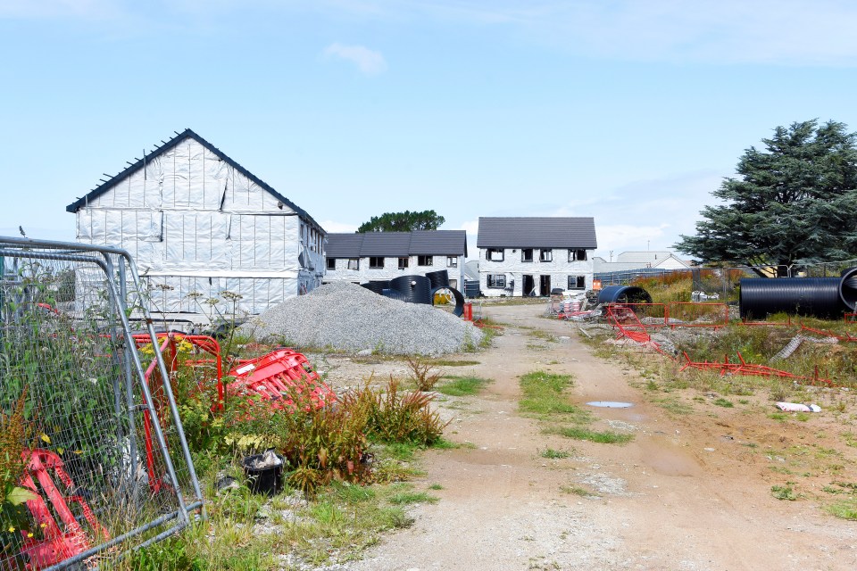 Locals want the homes finished to help reduce the shortage of affordable properties in the area